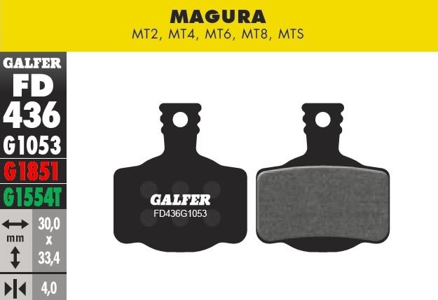 PASTILLAS  MAGURA  MT2 MT4 STANDARD1