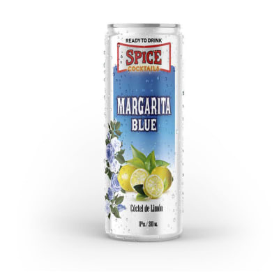 Cóctel Spice Margarita Blue 11° lata de 310 cc1