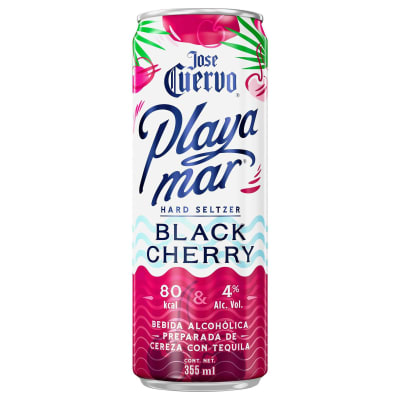 Cóctel De Tequila Jose Cuervo Playa Mar Hard Seltzer Black Cherry Lat 355 cc