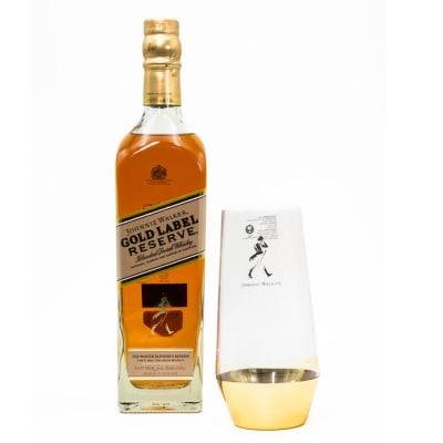 Whisky Johnnie Walker Gold Label Reserve + Vaso 750 Cc3