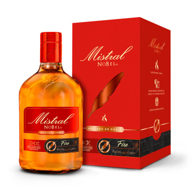 Pisco Mistral Nobel 30° Fire Botella 750 Cc
