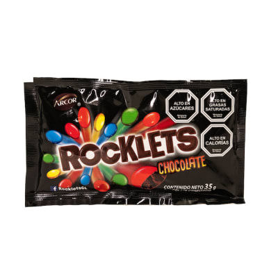 Chocolate Rocklets 35 grs