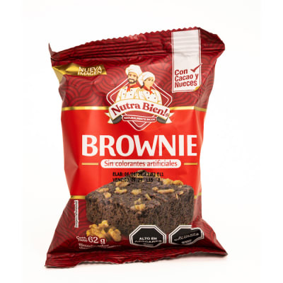 Brownie Nutra Bien Con Cacao y Nueces 62 grs1