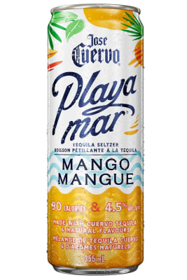 Cóctel De Tequila Jose Cuervo Playa Mar Hard Seltzer Mango Lat 355 cc1