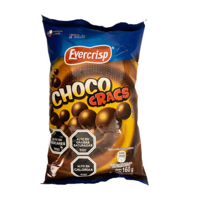 Choco Cracs Evercrisp 160 grs1