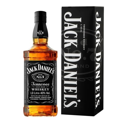Whiskey Jack Old N.7 - Edición Especial En Estuche Metálico 1L