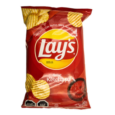 Papas Fritas Lay's Sabor Ketchup1