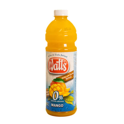 Néctar Watt's Mango Sin Azúcar Añadida 1.5 L