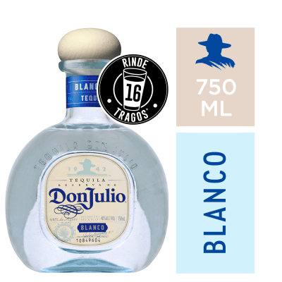 Tequila Don Julio Blanco 750 Cc1