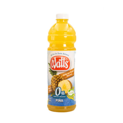 Néctar Watt's Piña Sin Azúcar Añadida 1.5 L