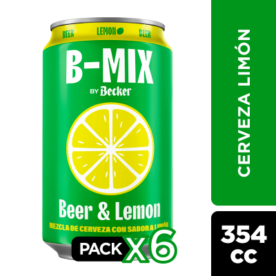 Cerveza Becker B-Mix 4,2° 6 x 354 Cc