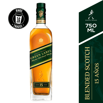 Whisky Johnnie Walker Green Label 750 Cc