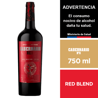 Vino Cabernario Red Blend 13,5° 750 Ml.