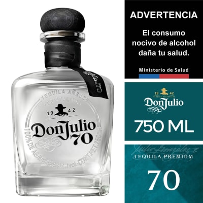 Tequila Don Julio 70 Años 750 ml.