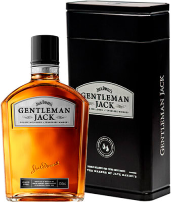 Whisky Gentleman Jack 40° Con Estuche Metalico 750 Cc1