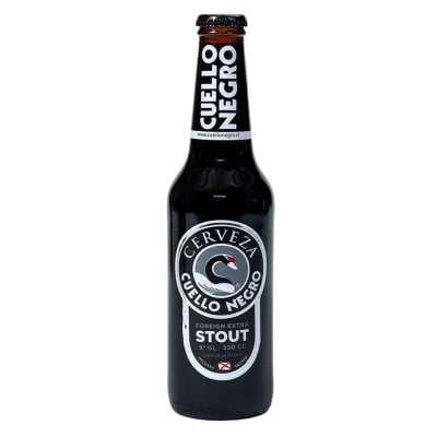 Cerveza Cuello Negro Stout 8° Botella 330Cc