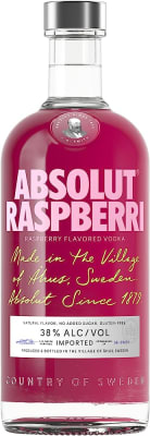 Vodka Absolut Raspberri 38° 750 cc