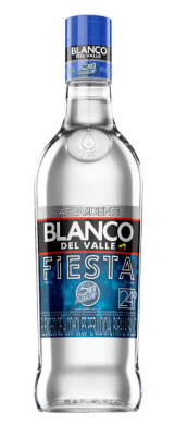 Licor De Anis Blanco Del Valle Fiesta Sin Azúcar 24° 750 Cc