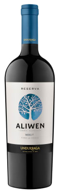 Vino Reserva Undurraga Aliwen Merlot 750 Cc