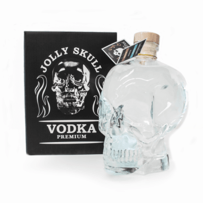 Vodka Jolly Skull Light 1000 Cc1
