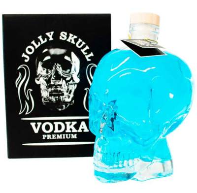 Vodka Jolly Skull Blueberry 1000 Cc1