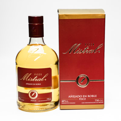 Pisco Mistral Añejado en Roble 40°2