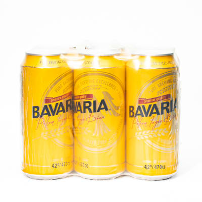 Pack Bavaria Lata 470 Cc x 6