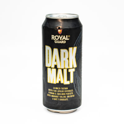 Cerveza Royal Guard Dark Malt Lata 470 Cc1