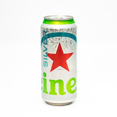 Cerveza Heineken Silver 4° Lata 470 Cc