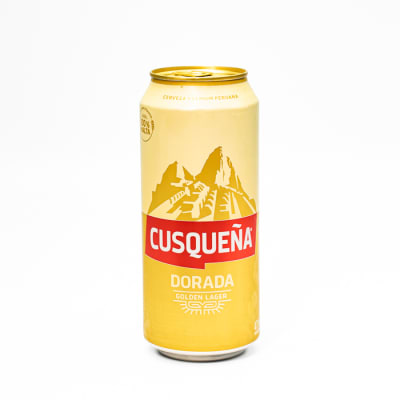 Cerveza Cusqueña Golden Lager 4.8° Lata 473 Cc