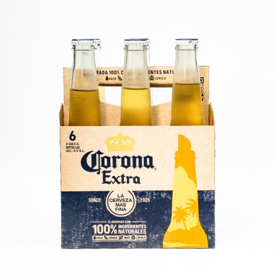 Pack Corona Extra Botella 330 Cc X 6
