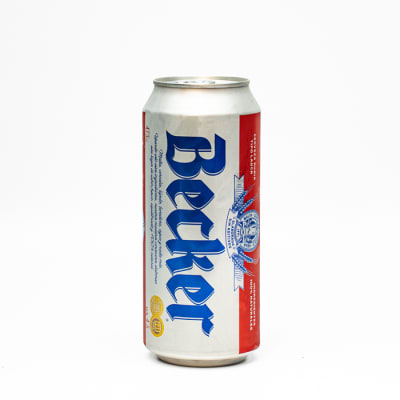 Cerveza Becker Lager Lata 473 Cc
