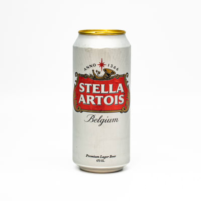 Cerveza Stella Artois Premium Lager 4.8° Lata 473 Cc