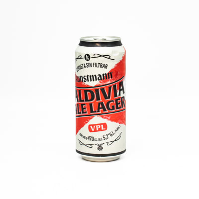 Cerveza Kunstmann Valdivia Pale Lager Lata 470 Cc