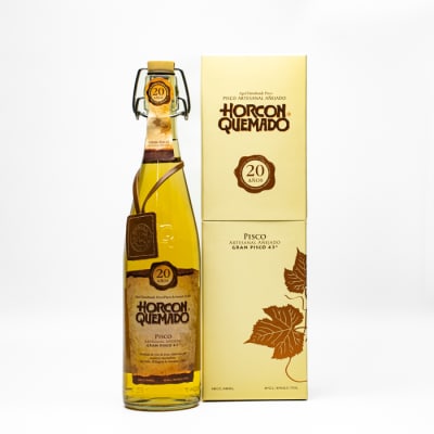 Pisco Horcon Quemado 20 Años 43° 645 Cc