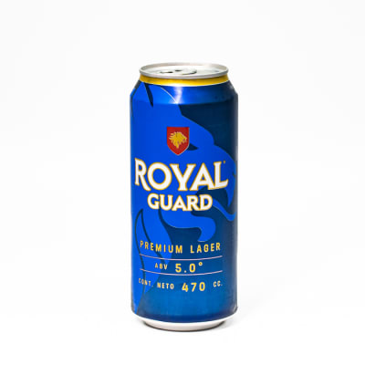 Cerveza Royal Guard Premium Lager Lata 470 Cc
