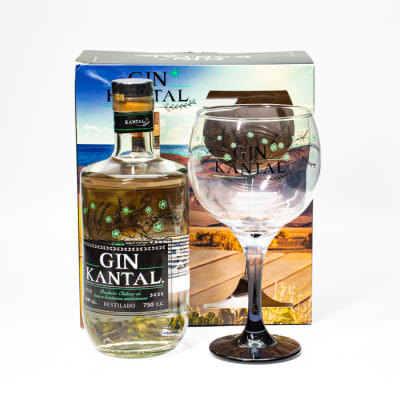 Gin Kantal 43° Botella + Copa 750 Cc1