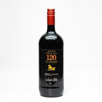Vino Gran Edición 120 Cabernet Sauvignon - Carmenere Botella 1.5 L