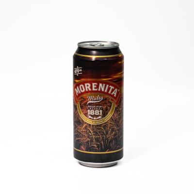 Cerveza Morenita Malta lata 350 Cc