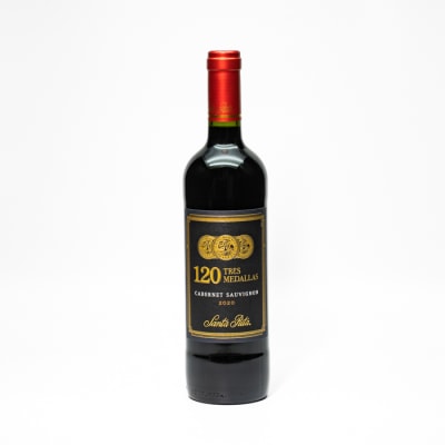 Vino 120 Tres Medallas Cabernet Sauvignon 700 Cc