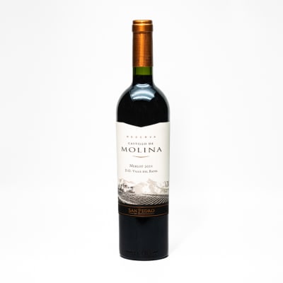 Vino Castillo De Molina Merlot 750 Cc1