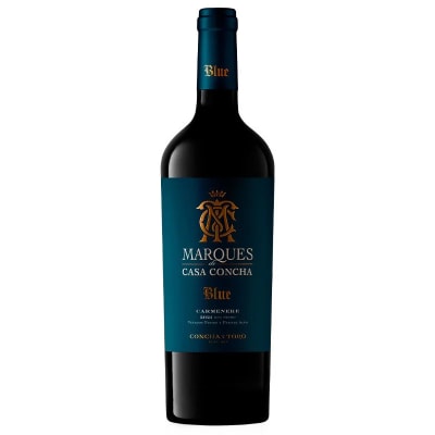 Vino Marques De Casa Concha Blue Carménère 14.5° 750 Cc
