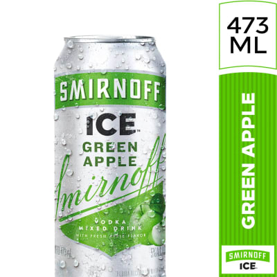 Cóctel Smirnoff Ice Green Apple 5.0° 473 Cc