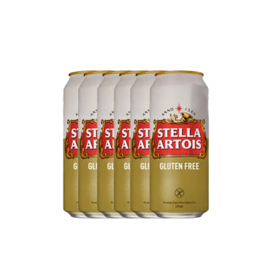 Pack Cerveza Stella Artois Gluten Free 5,0° 6 X 473 Cc1