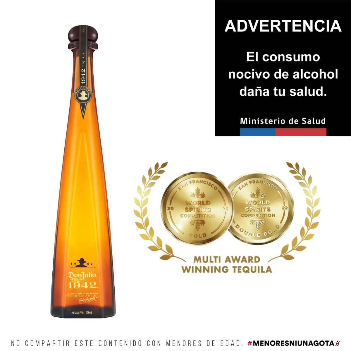 Tequila Don Julio 1942 750 ml. | Licores Villafraz