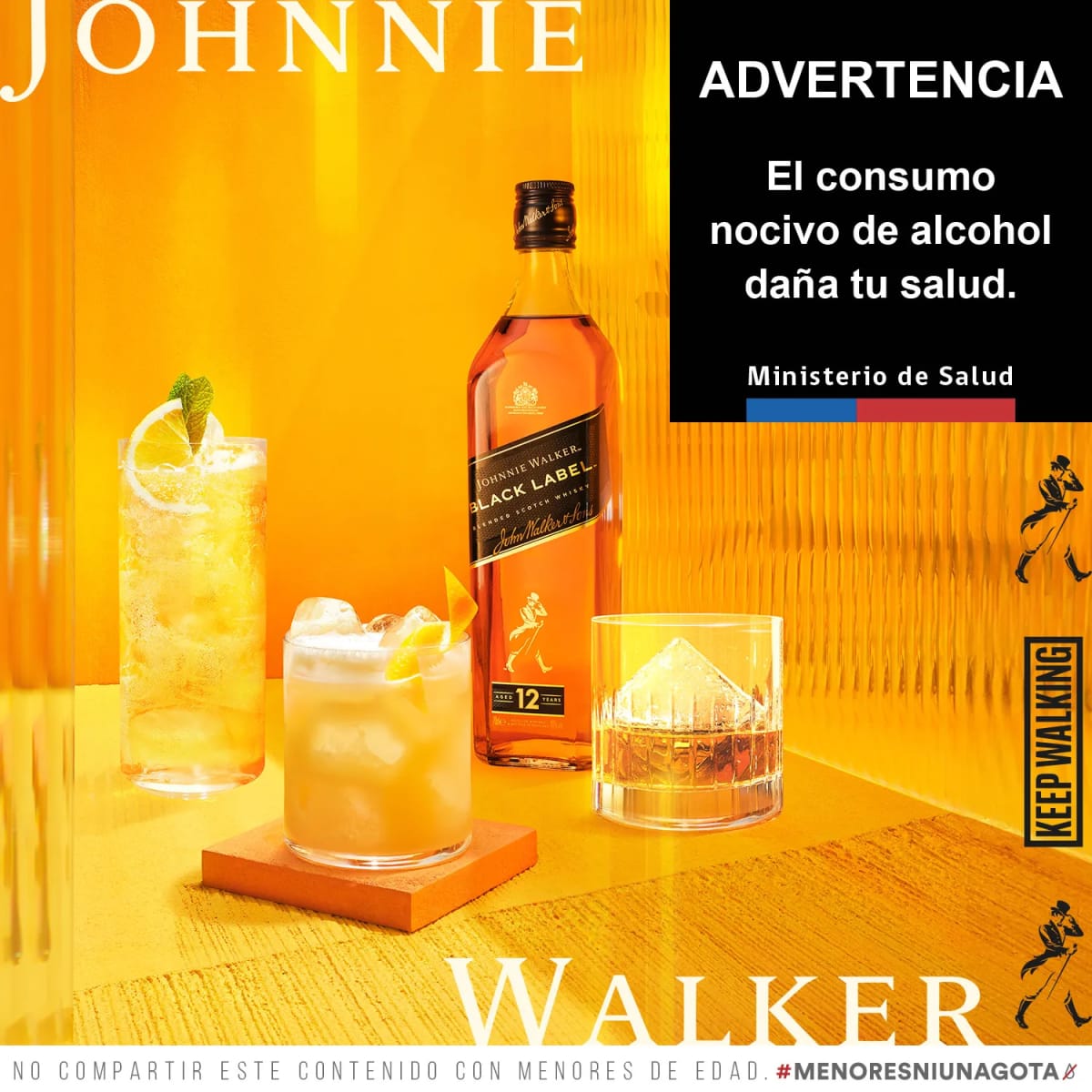 Whisky Johnnie Walker Black Label 12 años 40° 750 cc | Licores