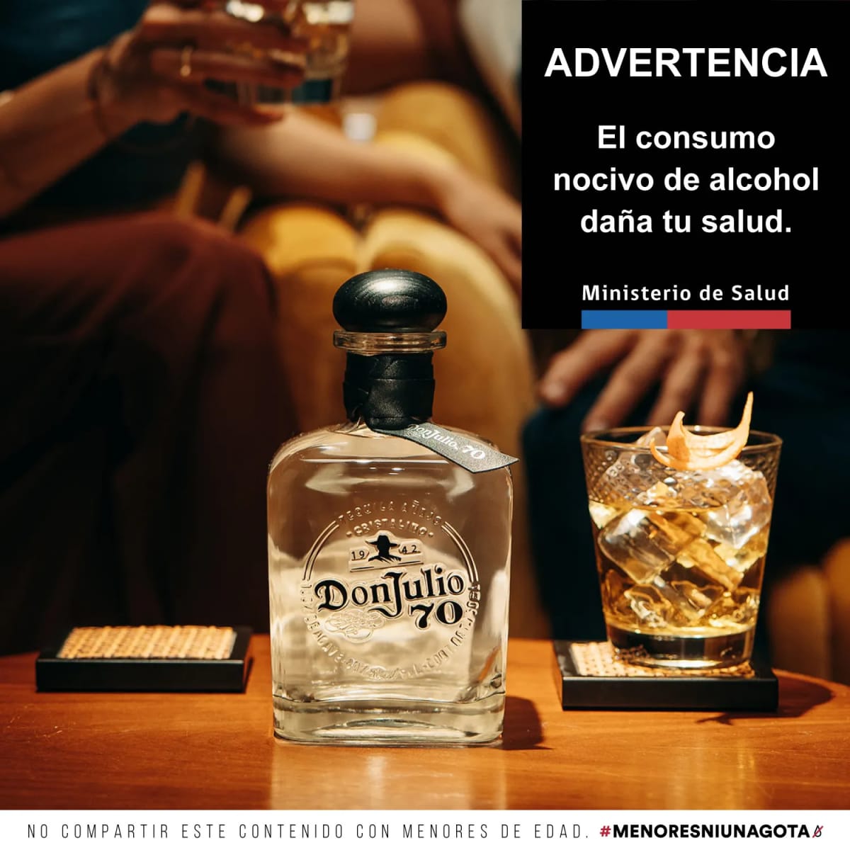 Tequila Don Julio 70 Años 750 ml. | Licores Villafraz