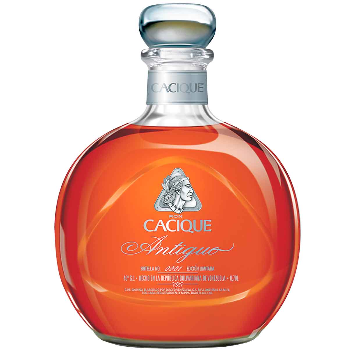 Cacique Antiguo Rum 40% カシケ ラム酒 アンティーク Ron Cacique Antiguo 40° 700 Cc | Licores Villafraz