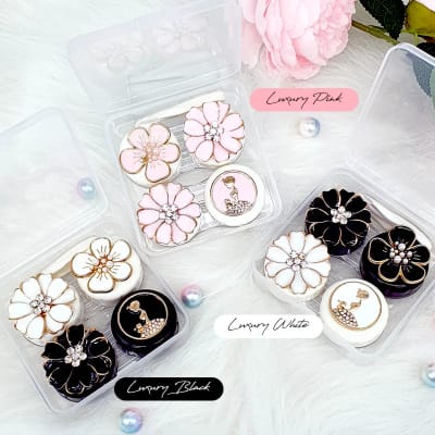 Kit viaje flores negro2