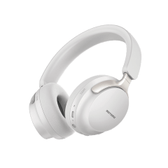 Audífonos Inalámbricos Motomo Anc Bluetooth 45h Blanco Con Micrófono Blanco